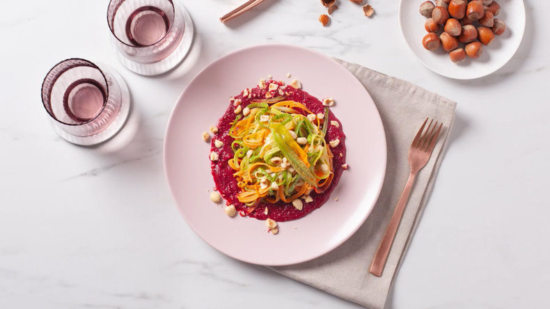 Veggie Zoodle gekookt op de Whirlpool i100 inductiekookplaat - video cover