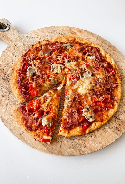 Pizza de Jolien ingredients