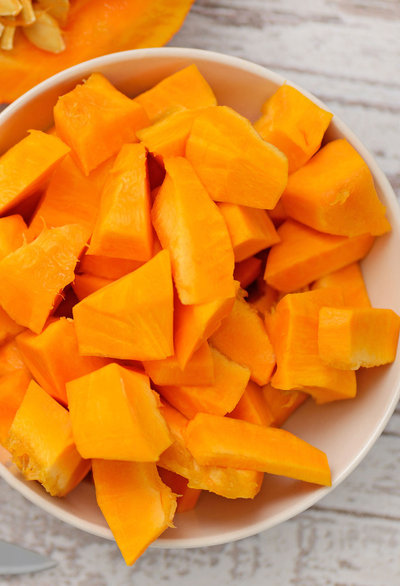 Crème de courge ingredients