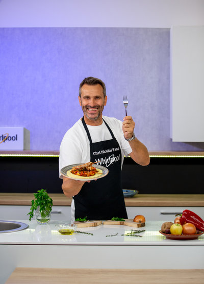 Frigărui de pui cu ratatouille și piure de cartofi ingredients