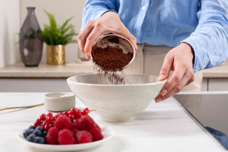 Whirlpool indukciós főzőlappal készített kávés csokoládé puding - step1