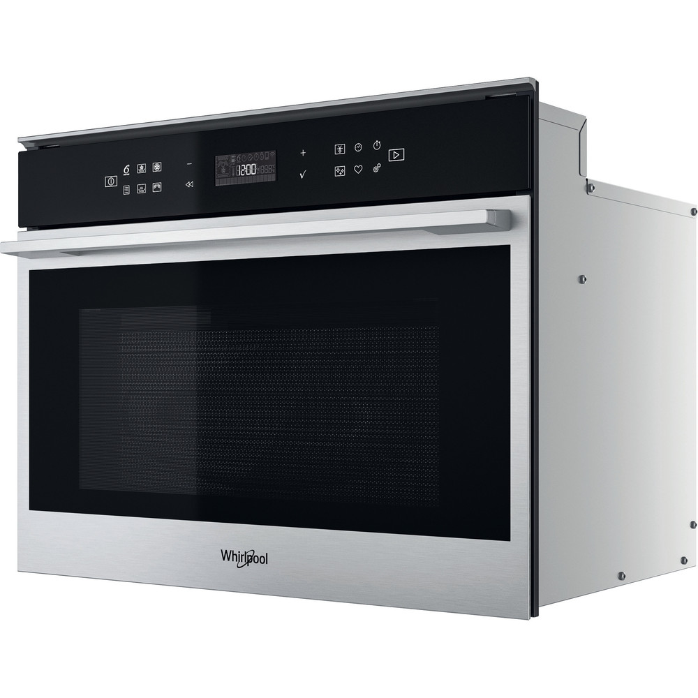 Whirlpool W Collection W7 MW461 UK Built-in Microwave Oven - Stainless Steel
