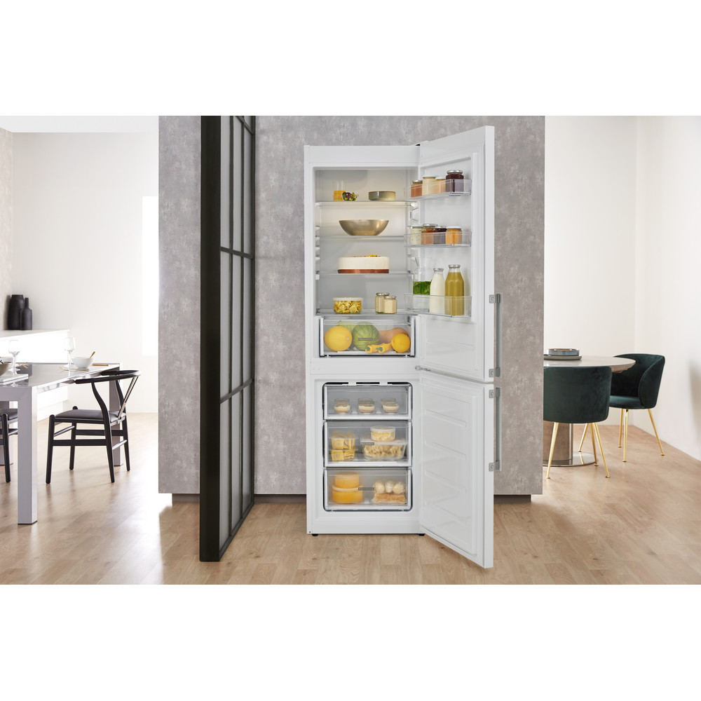 Whirlpool W5 811E W UK 1 Fridge Freezer - White