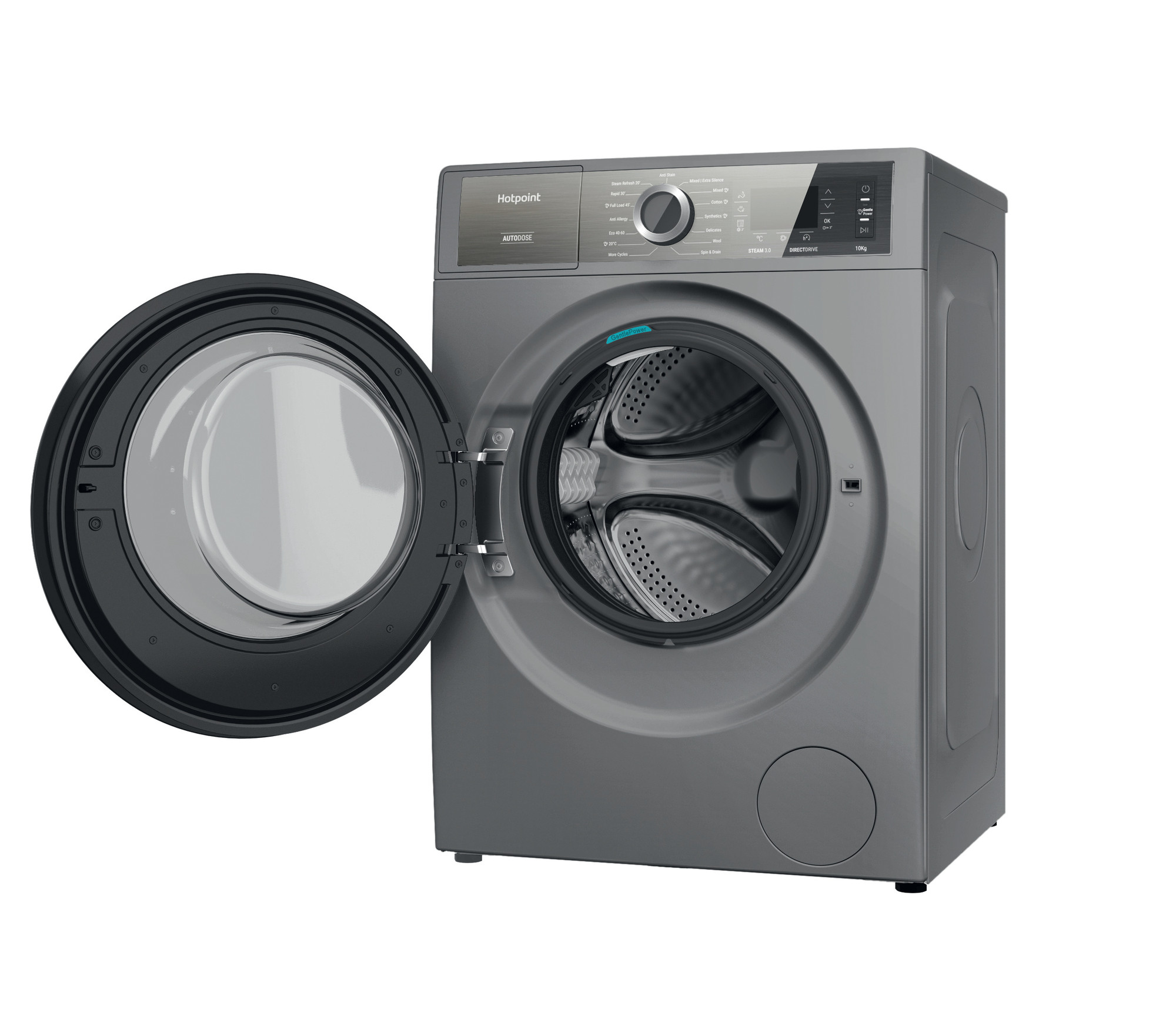 Picture of Hotpoint H8W046SBUK Washing Machine in Silver