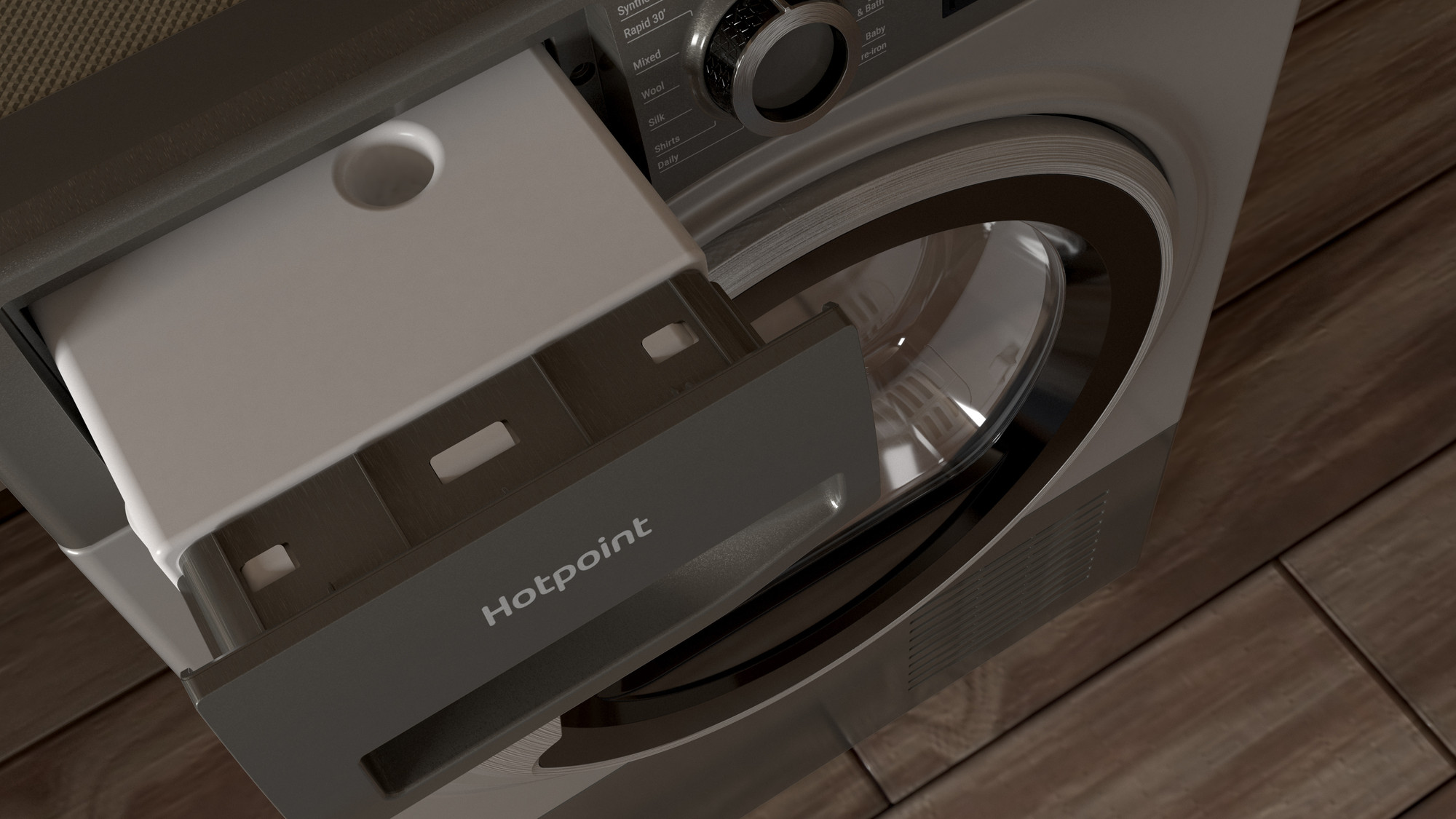 Picture of Hotpoint H3 D81GS UK Tumble Dryer in Graphite 