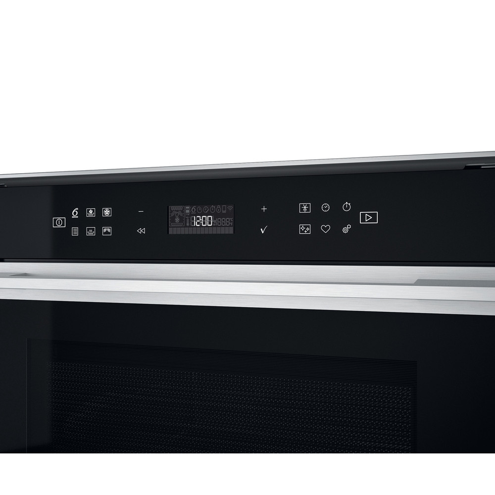 Whirlpool W Collection W7 MW461 UK Built-in Microwave Oven - Stainless Steel