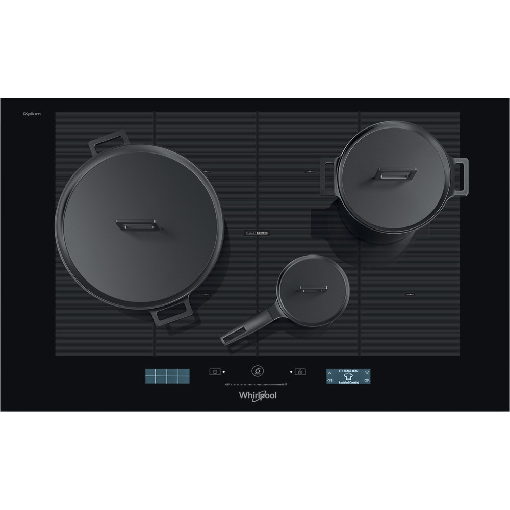 Whirlpool SmartCook SMP 778 C/NE/IXL Induction Hob 8 Zone 75cm - Black