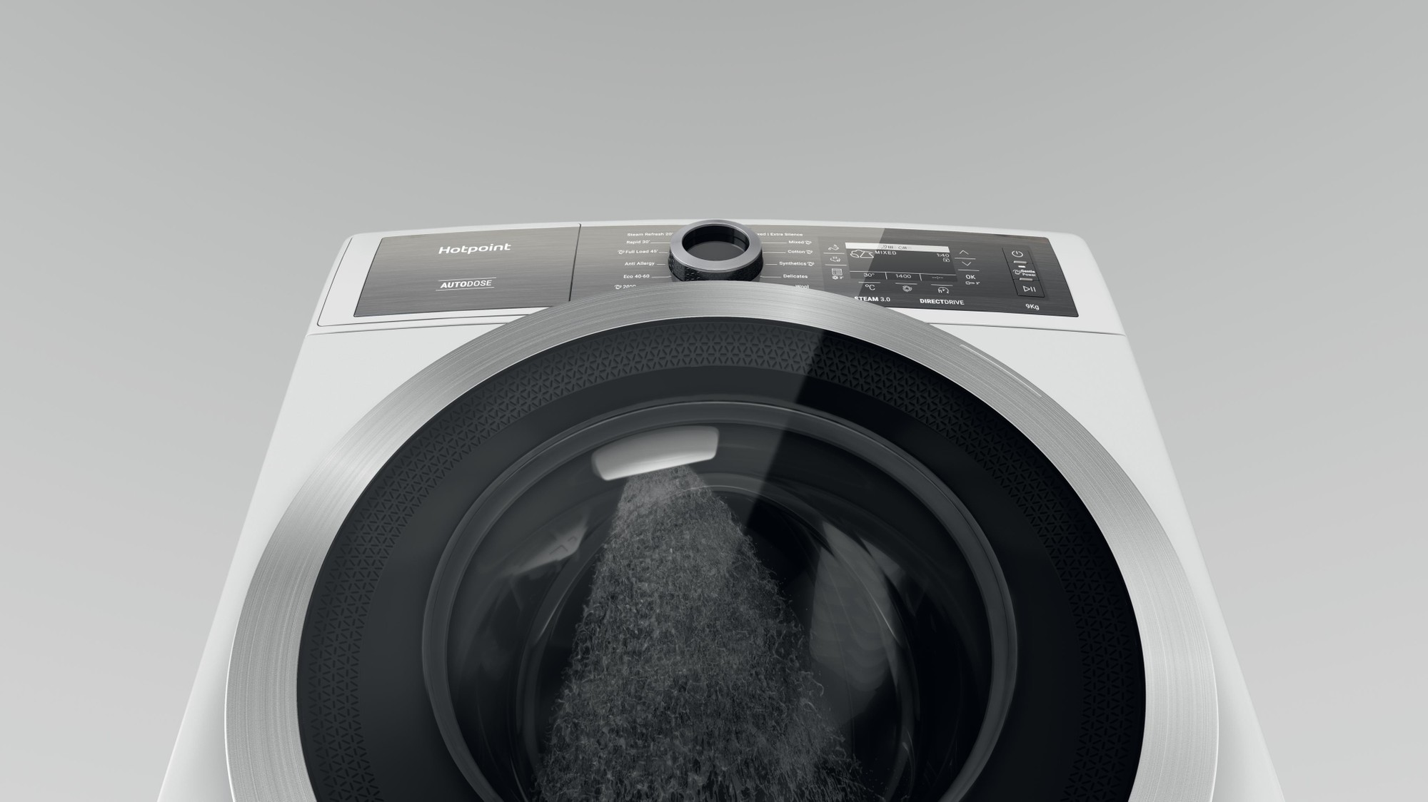 Picture of Hotpoint H8W946WBUK Washing Machine In White