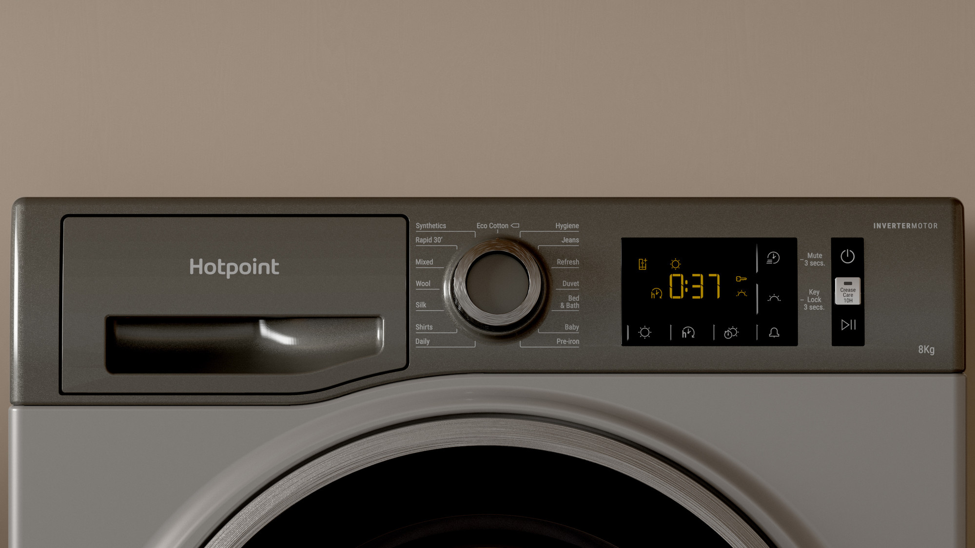 Picture of Hotpoint H3 D81GS UK Tumble Dryer in Graphite 