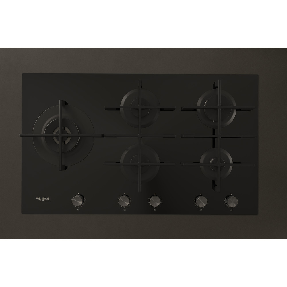 Whirlpool W Collection GOWL 958/NB Gas Hob 5 Burners 90cm - Black