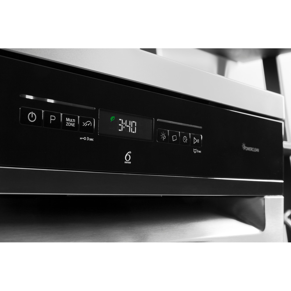 Whirlpool SupremeClean WFO 3P33 DL X Dishwasher A+++ 14 place - Stainless Steel
