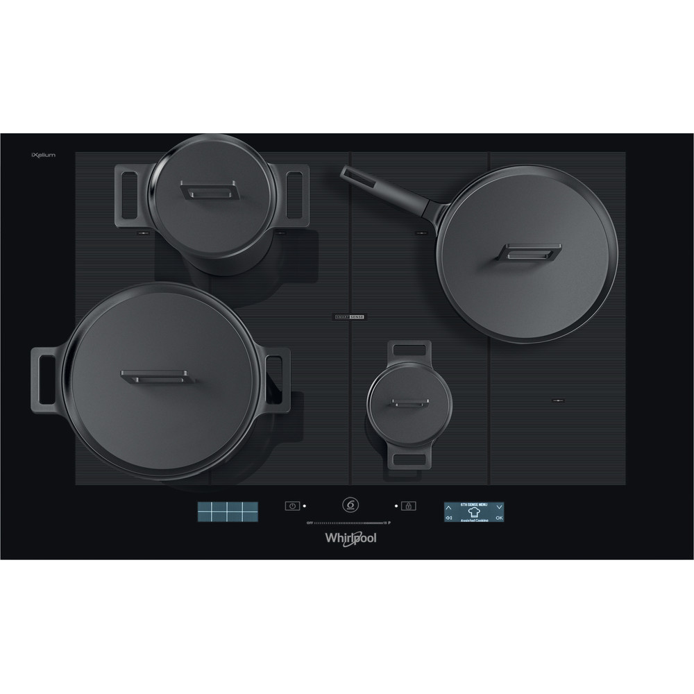 Whirlpool SmartCook SMP 778 C/NE/IXL Induction Hob 8 Zone 75cm - Black