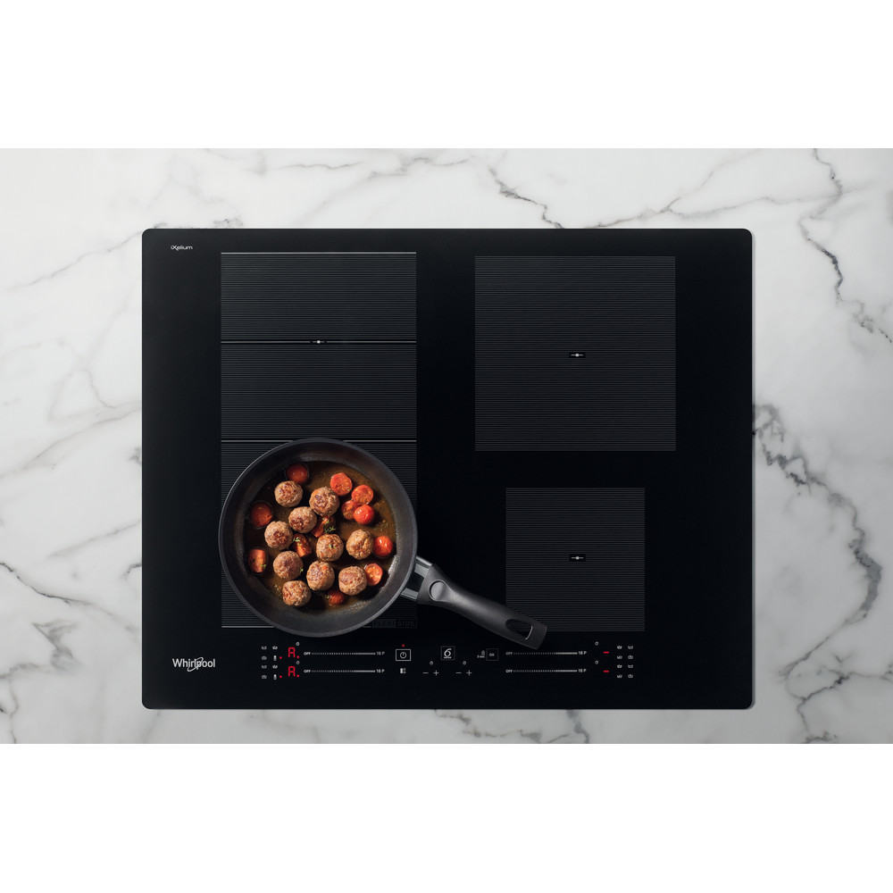 Whirlpool WF S0160 NE Induction Hob 4 Zones 60cm - Black