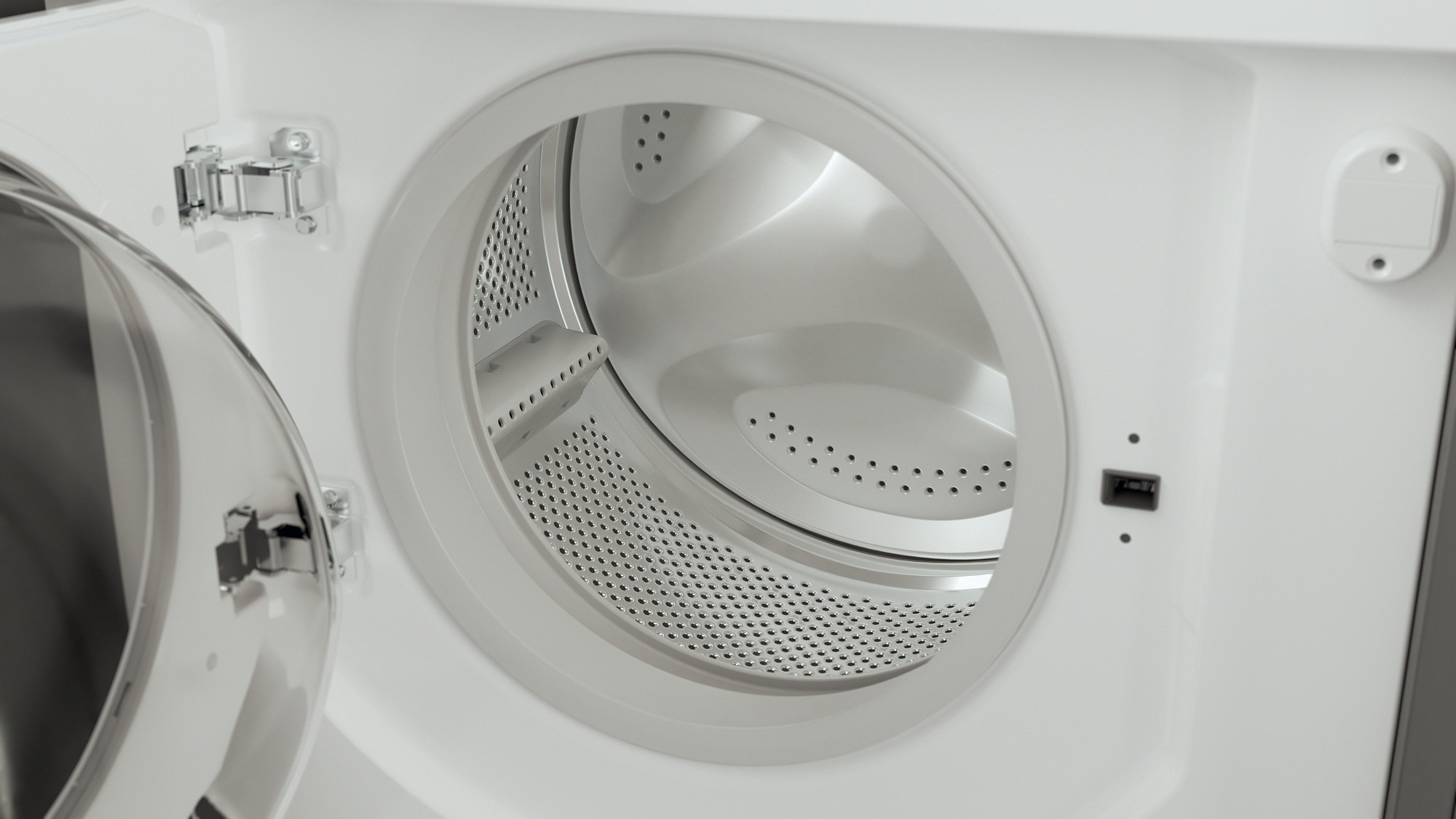 Picture of Hotpoint BI WMHG 71483 UK N 7kg Integrated Washing Machine in White