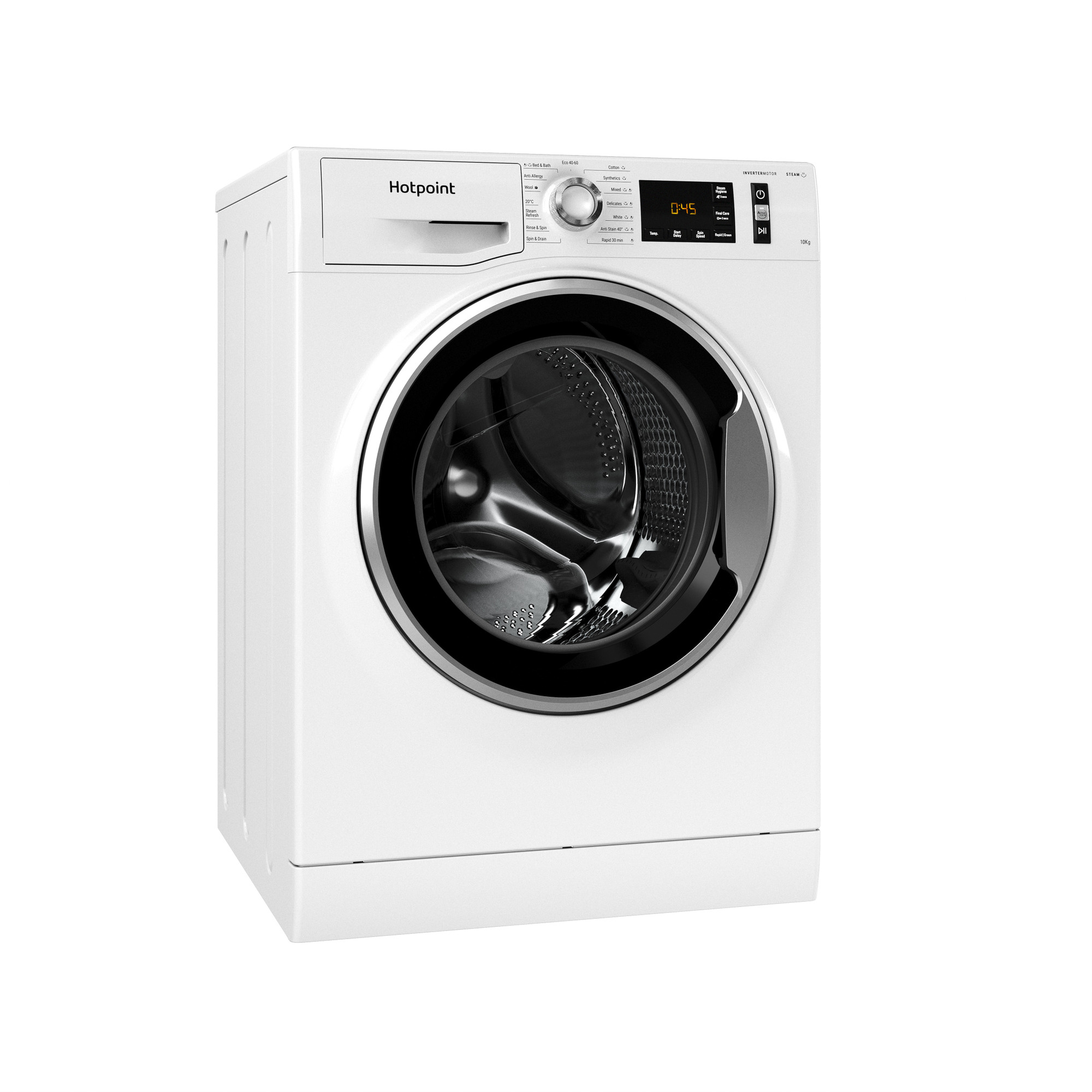 Picture of Hotpoint ActiveCare NM111046WCAUKN 10kg White Freestanding Washing Machine in White