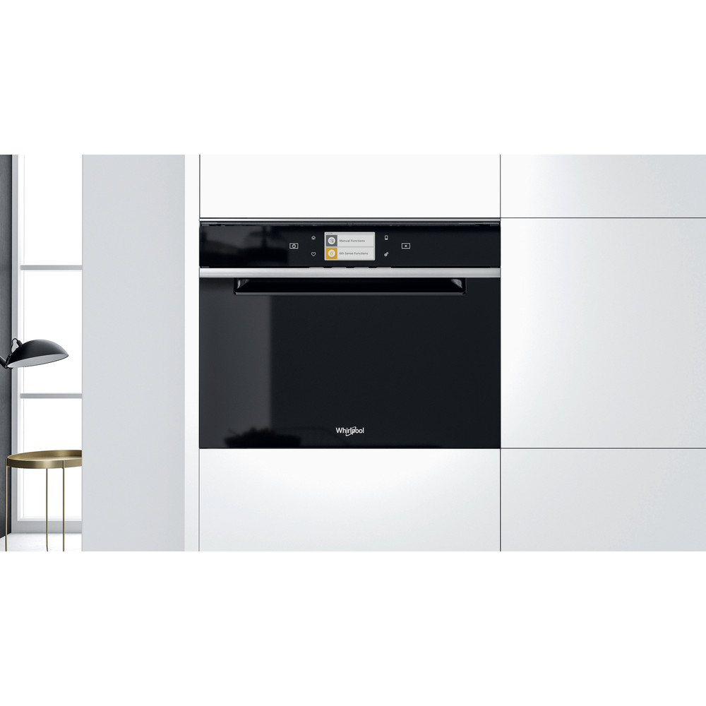 Whirlpool W Collection W11I MS180 UK Built-In Electric Oven - Dark Grey