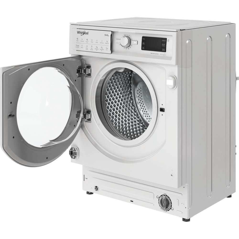 Whirlpool BI WDWG 961484 UK Built in Washer Dryer 9+6kg 1400rpm - White