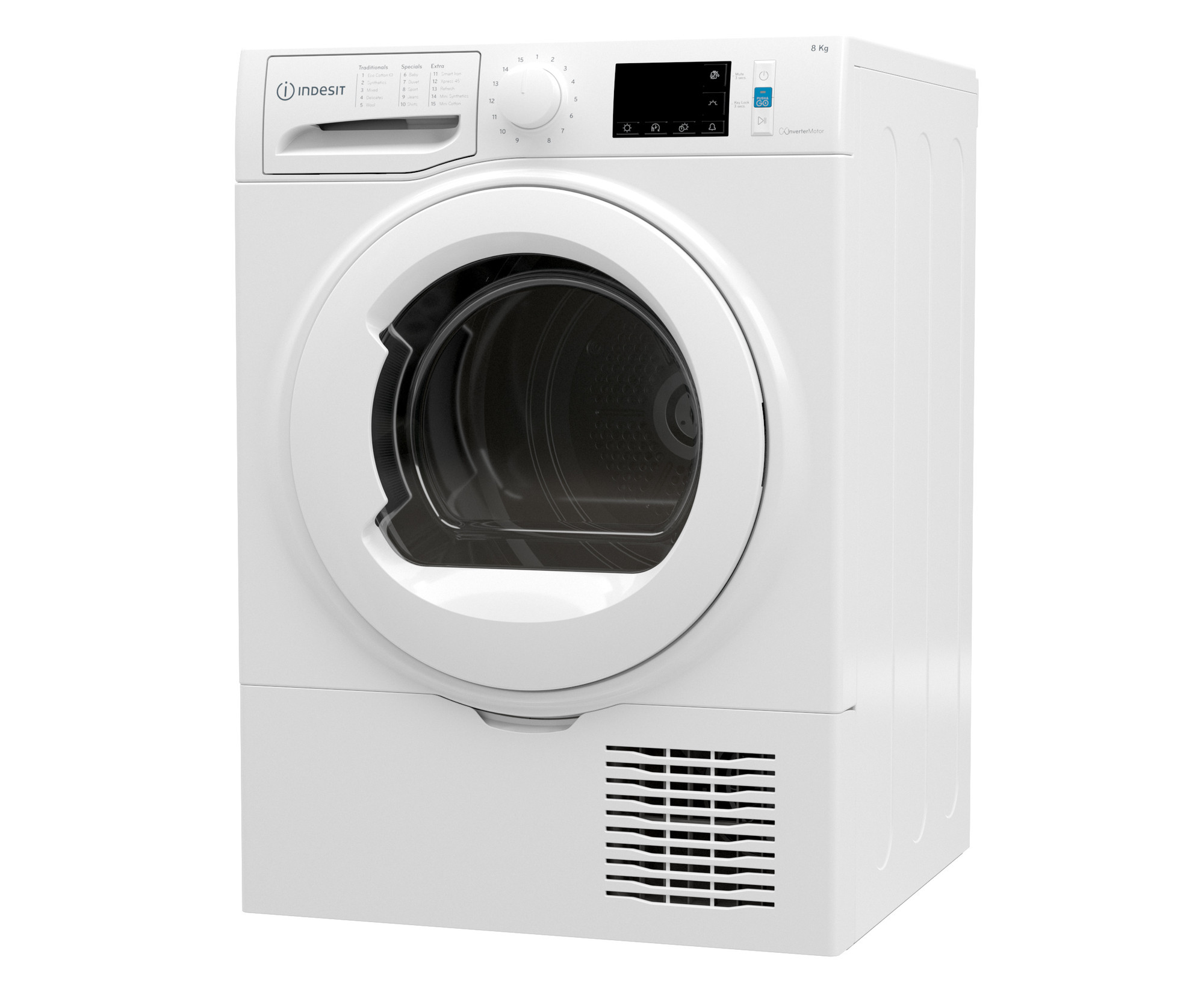 Picture of Indesit I3 D81W UK 8kg Freestanding Condenser Tumble Dryer in White