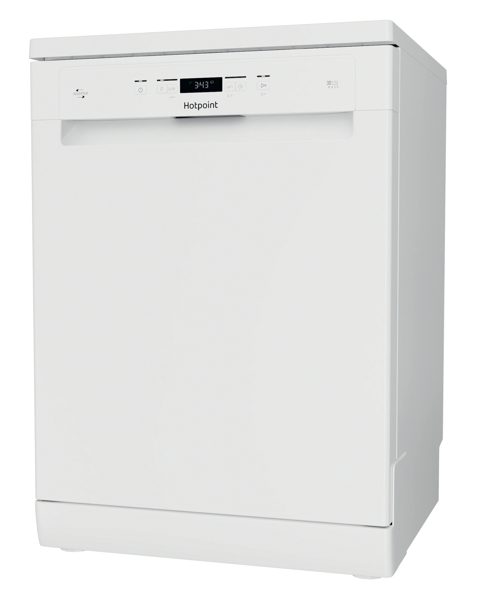 Picture of Hotpoint HFC 3C26 W C UK Freestanding Dishwasher with 14 Place Settings - White