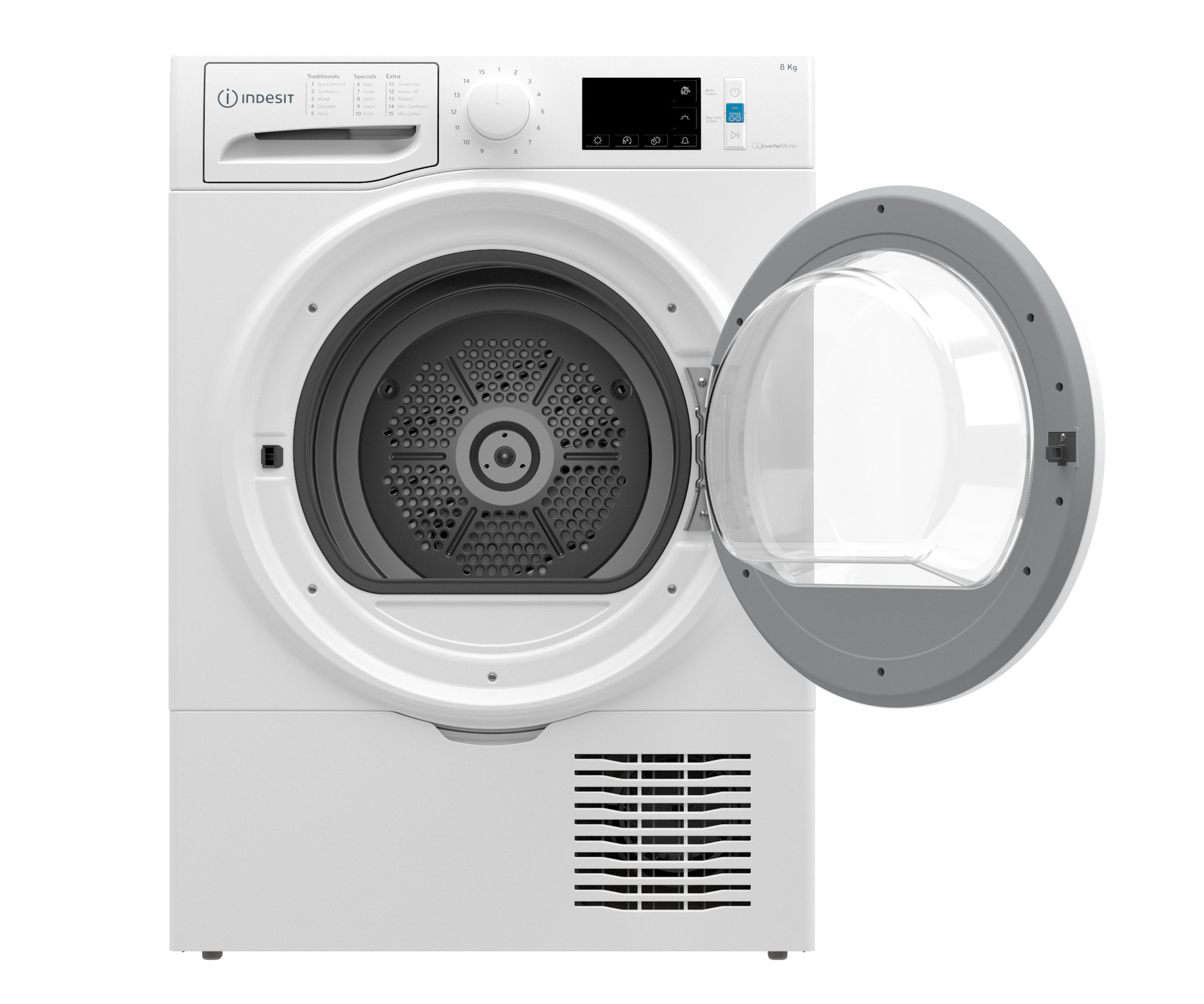 Picture of Indesit I3 D81W UK 8kg Freestanding Condenser Tumble Dryer in White