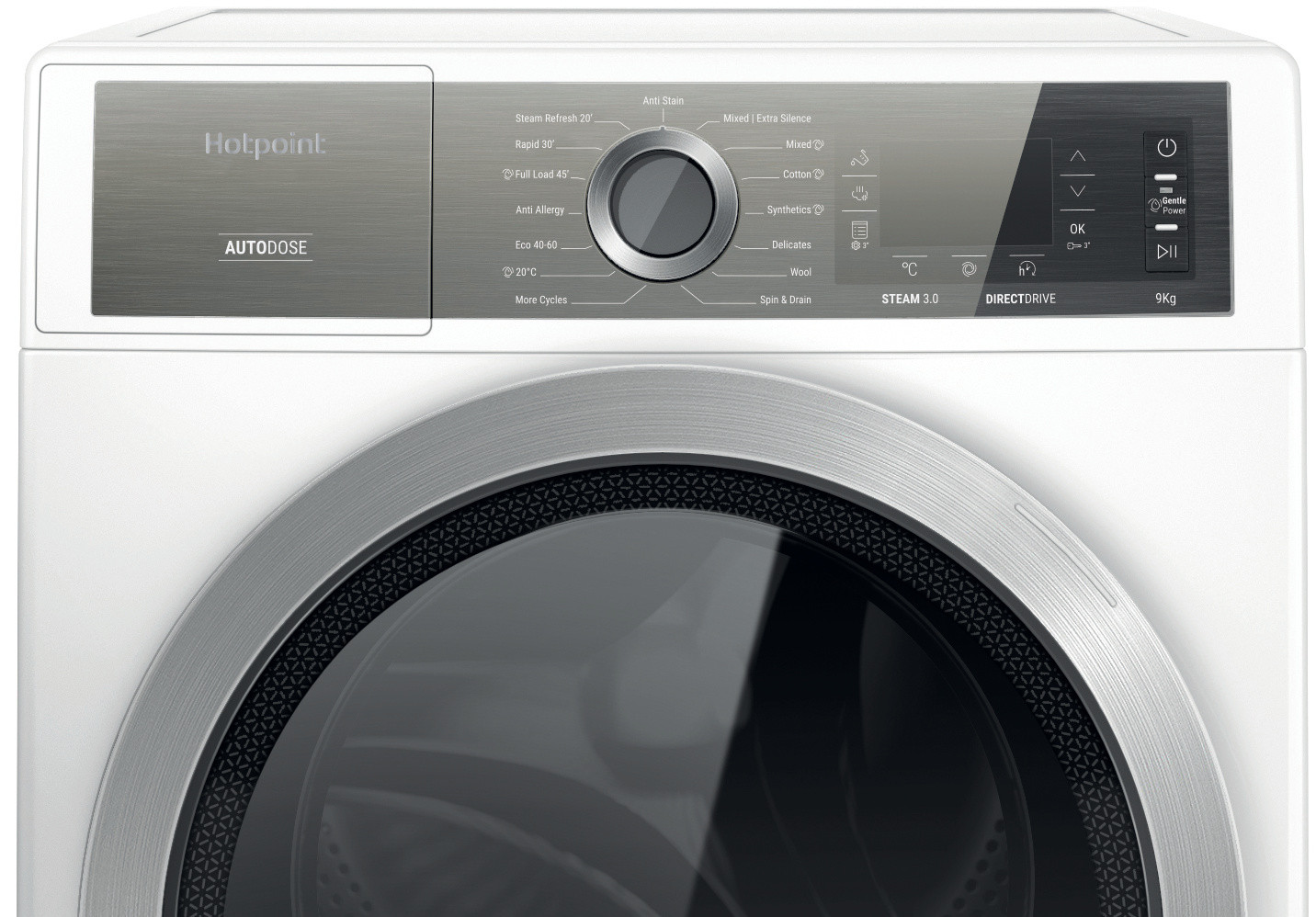 Picture of Hotpoint H8W946WBUK Washing Machine In White