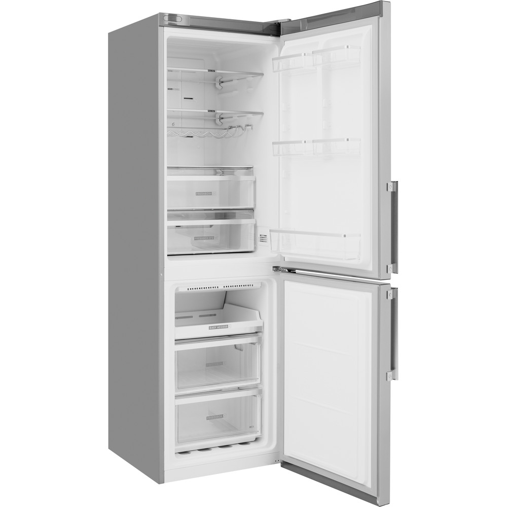 Whirlpool W7 811O OX H 1 Fridge Freezer Frost Free 338L - Optic Inox