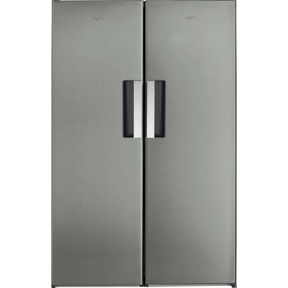 Whirlpool SW8 AM2C XARL 2 Larder Fridge 350L - Stainless Steel