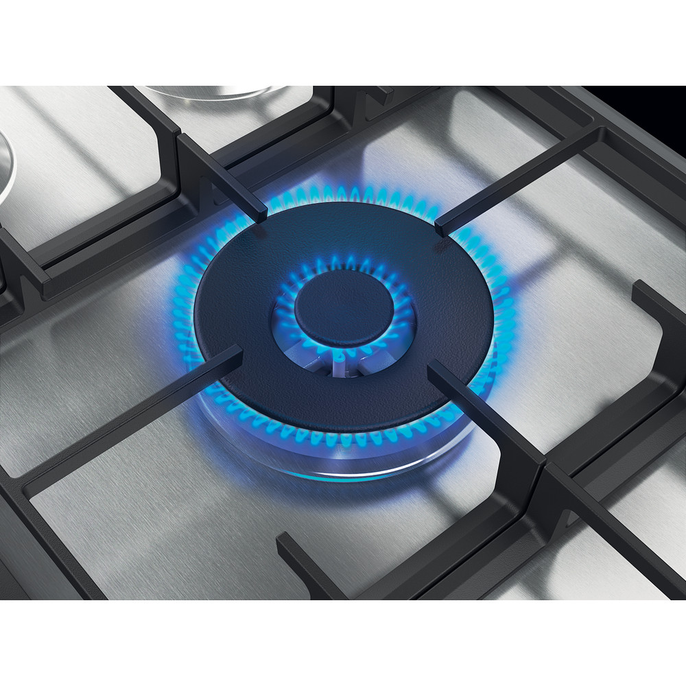 Whirlpool GMW 7552/IXL Gas Hob 5 Burners 75cm - Stainless Steel