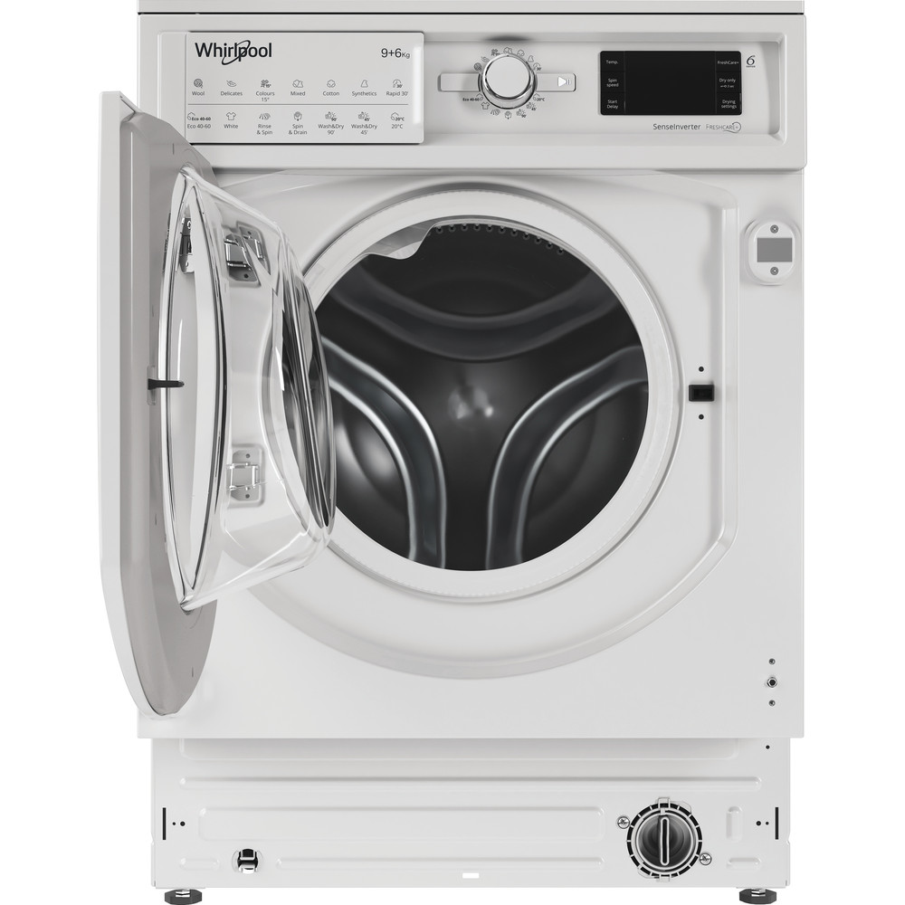 Whirlpool BI WDWG 961484 UK Built in Washer Dryer 9+6kg 1400rpm - White