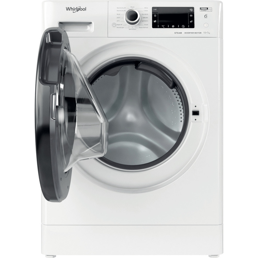 Whirlpool FFWDD1071682WBV UK N Washer Dryer 10+7kg 1600rpm - White