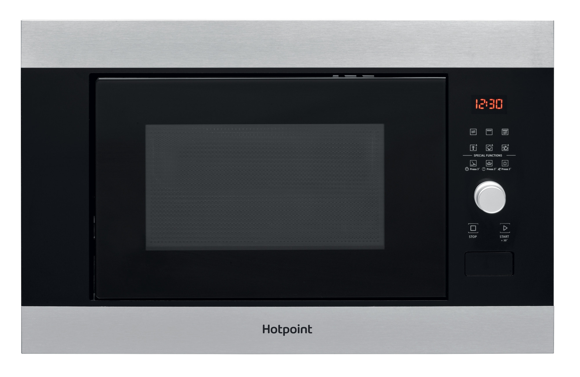 Picture of Hotpoint Hotpoint MF25G IX H built in Compact Microwave Oven - Inox Inox - Discontinued