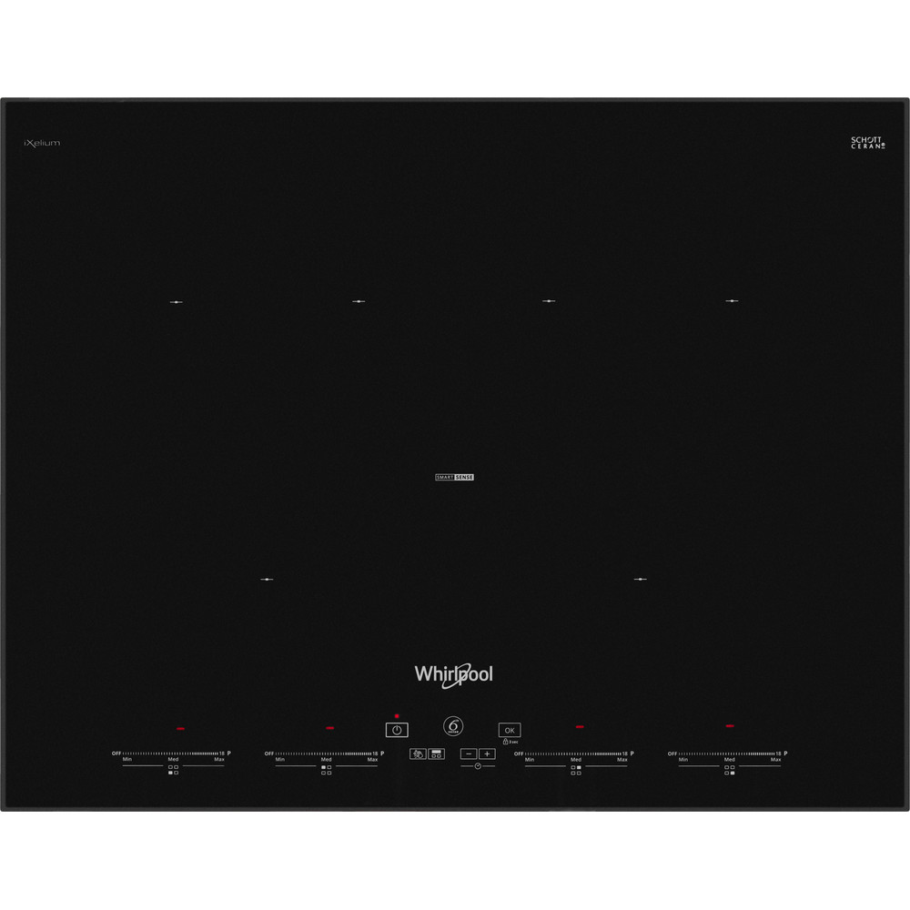 Whirlpool induction glass-ceramic hob - SMO 654 OF/BT/IXL
