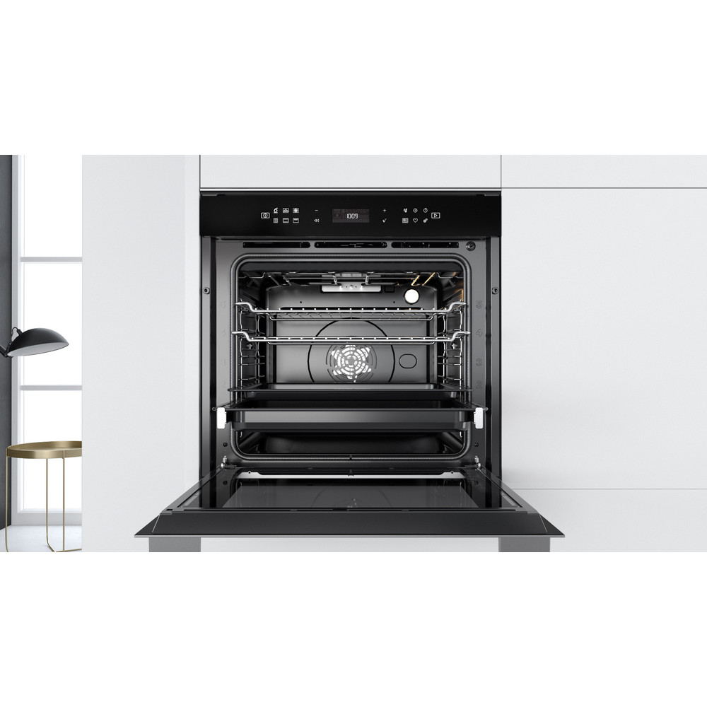 Whirlpool built in electric oven: in Stainless Steel, self cleaning - W7 OM4 4S1 P