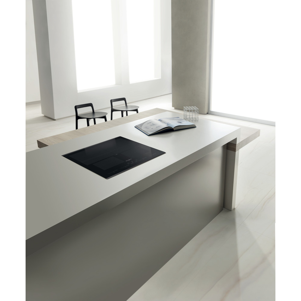 Whirlpool induction glass-ceramic hob - SMO 654 OF/BT/IXL