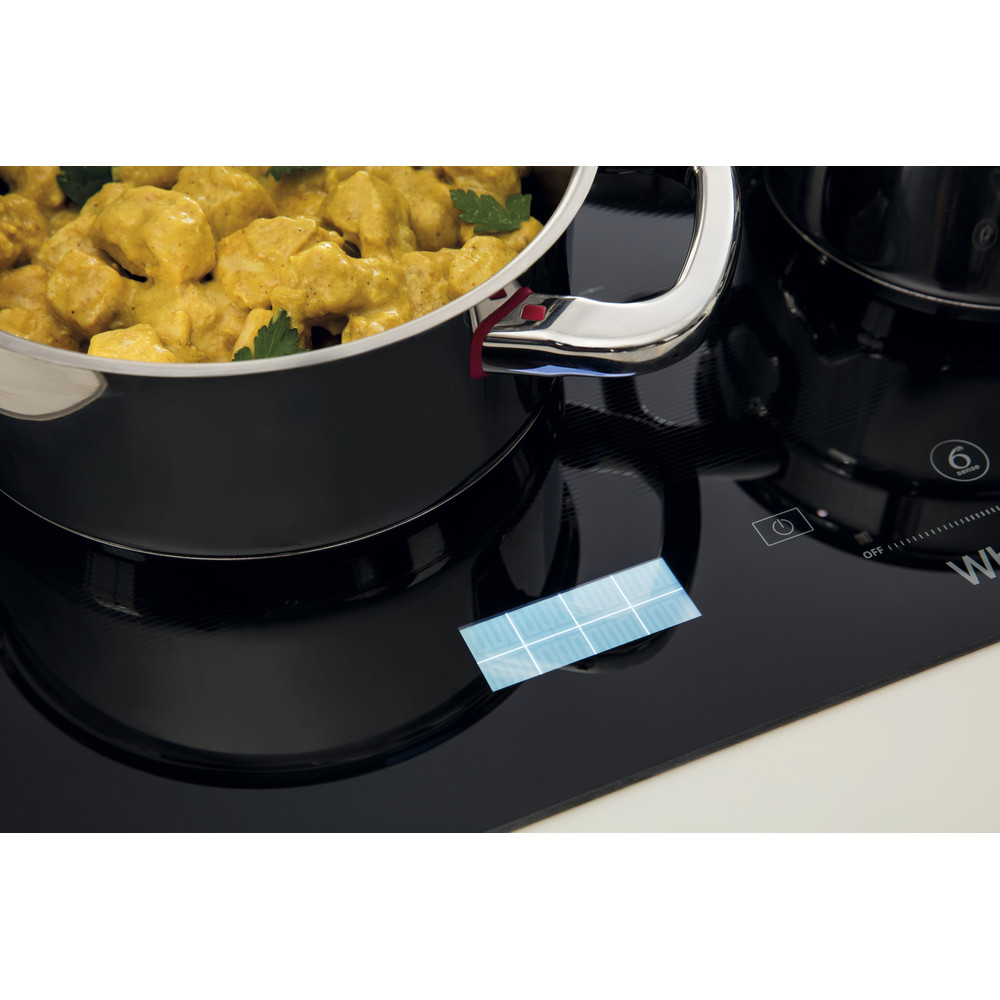 Whirlpool SmartCook SMP 658C/BT/IXL Induction Hob 4 Zones 60cm - Black