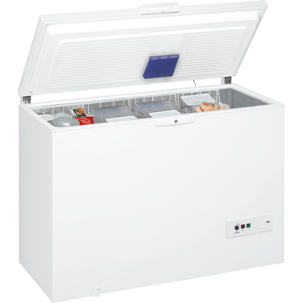 Whirlpool WHM4611.1 Chest Freezer 460L - White