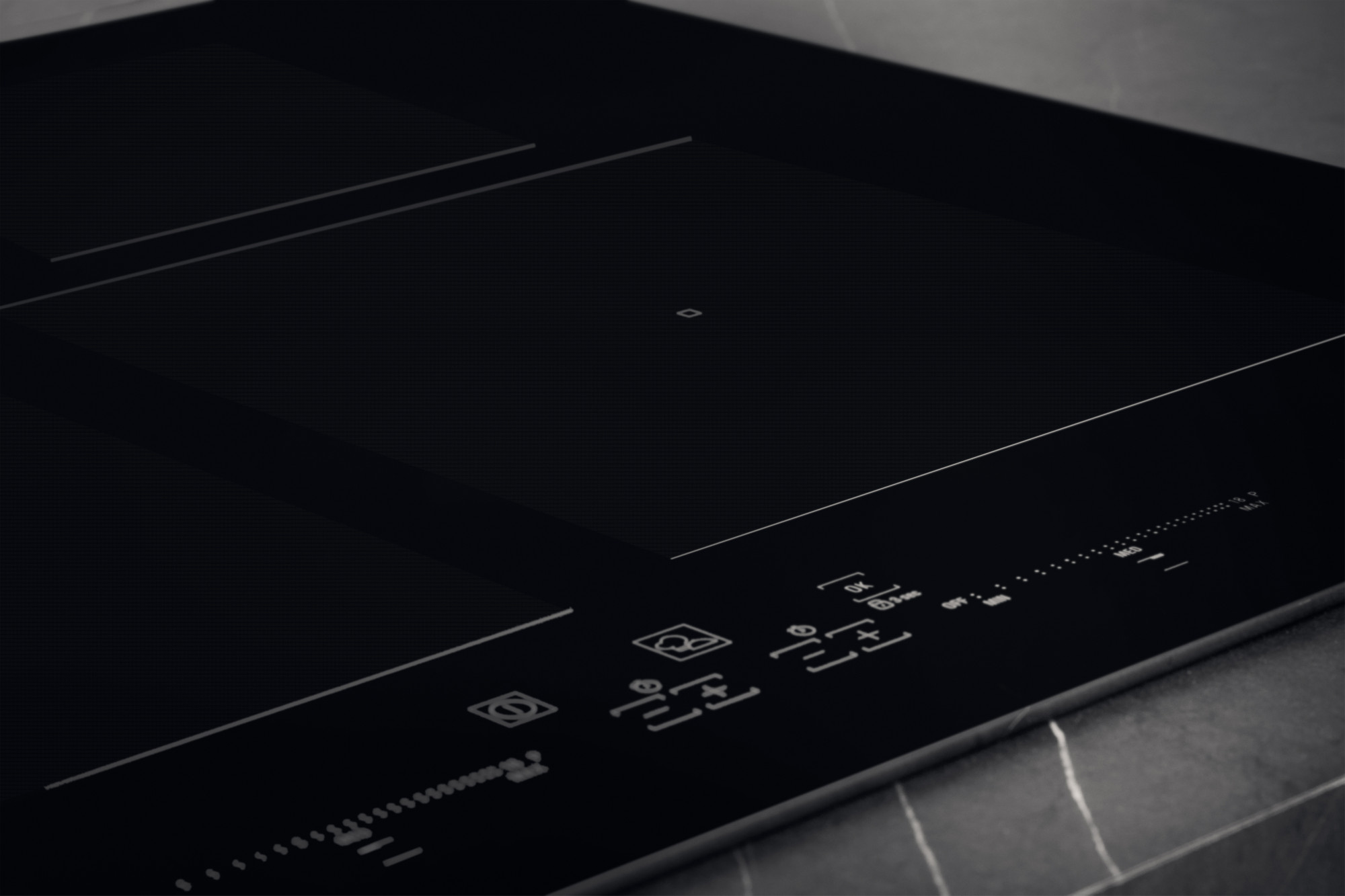 Picture of Hotpoint ACO 654 NE 65cm ActiveCook Induction Hob - Black 