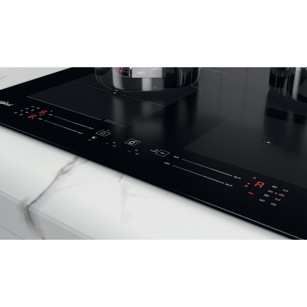 Whirlpool WF S0160 NE Induction Hob 4 Zones 60cm - Black