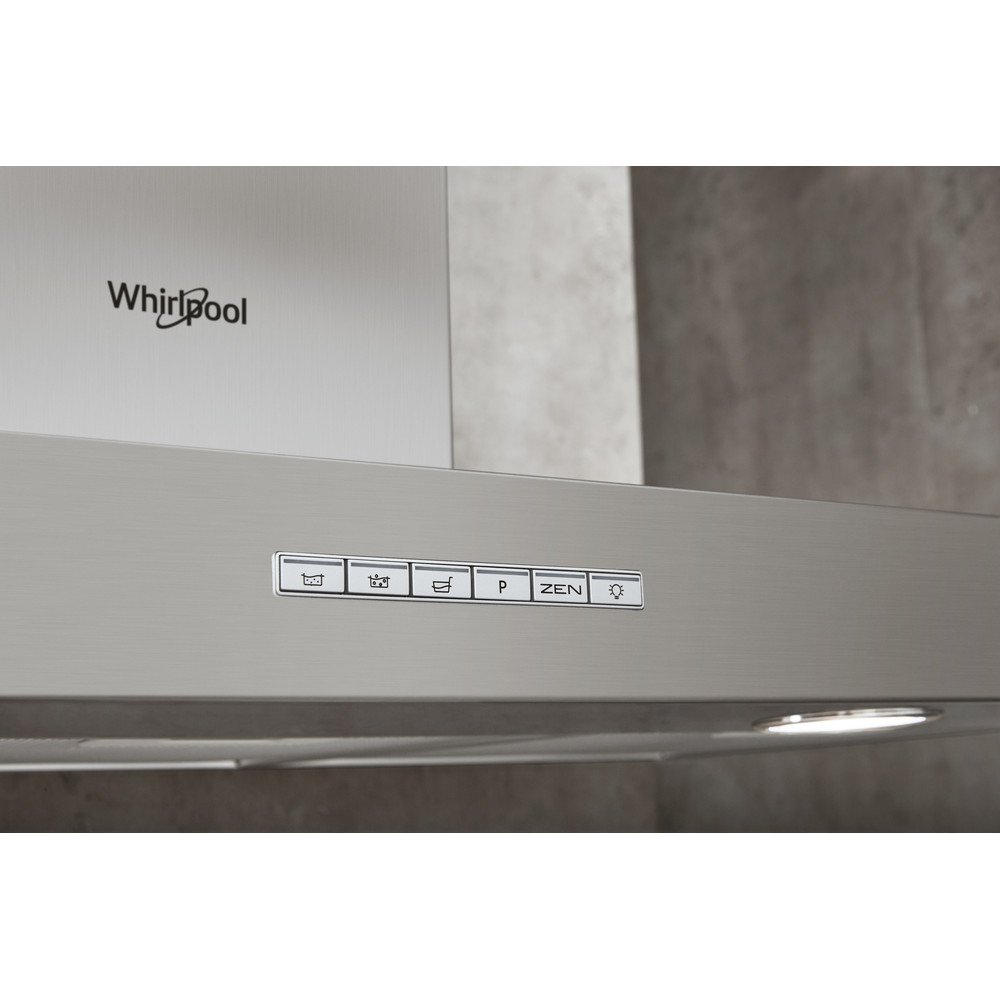 Whirlpool Absolute WHBS 93 F LE X Cooker Hood 90cm - Stainless Steel