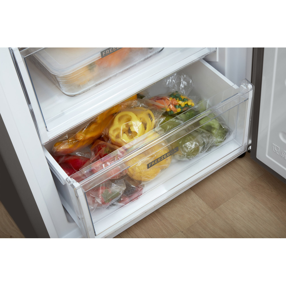 Whirlpool W7 811O OX H 1 Fridge Freezer Frost Free 338L - Optic Inox