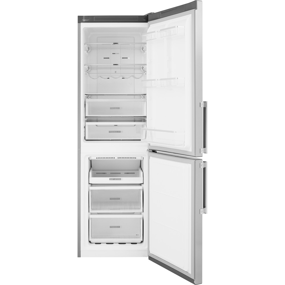 Whirlpool W7 811O OX H 1 Fridge Freezer Frost Free 338L - Optic Inox