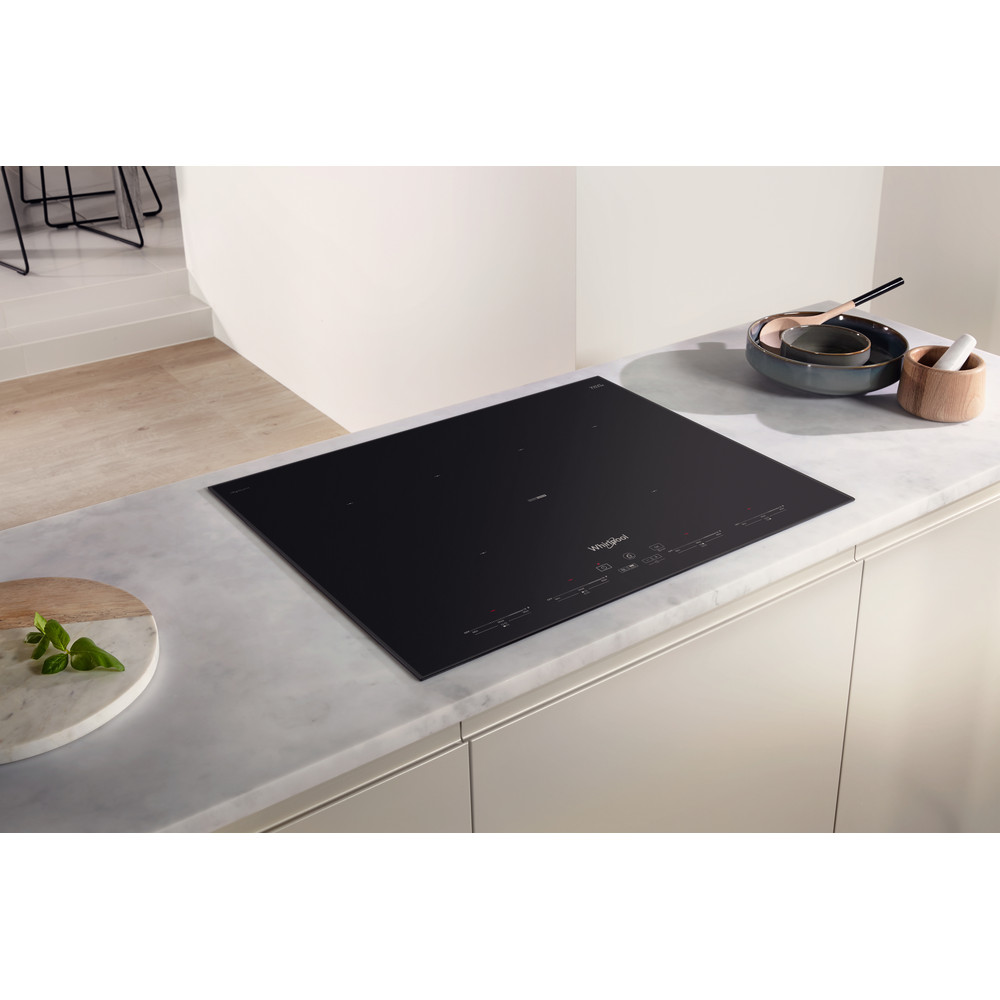 Whirlpool induction glass-ceramic hob - SMO 654 OF/BT/IXL