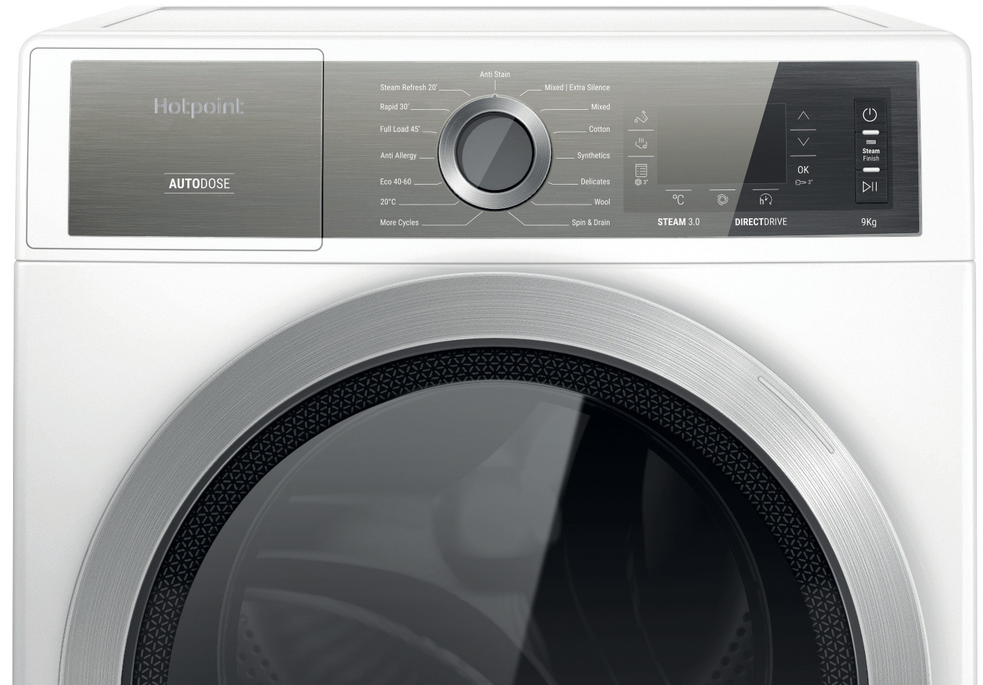 Picture of Hotpoint H7W945WBUK Washing Machine in White