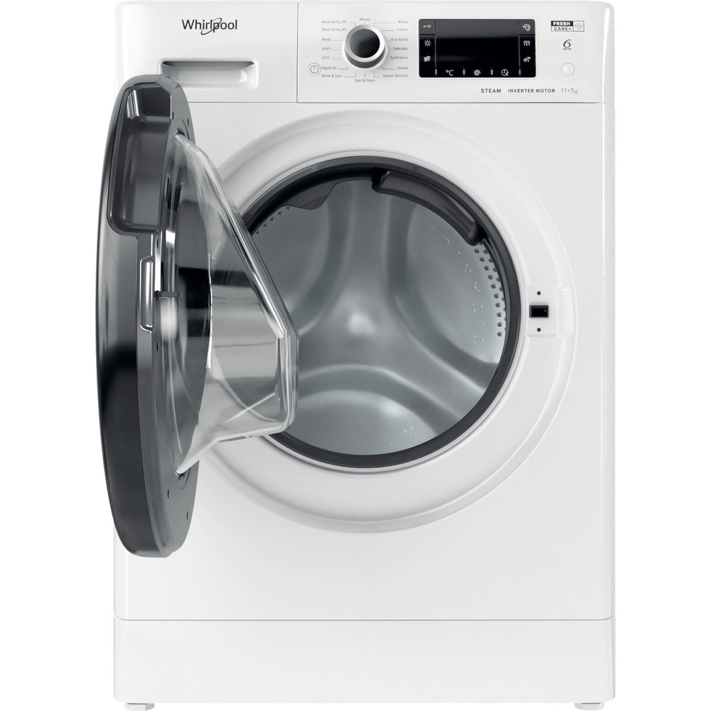 Whirlpool FWDD117168W UK N Washer Dryer 11+7kg 1600rpm - White