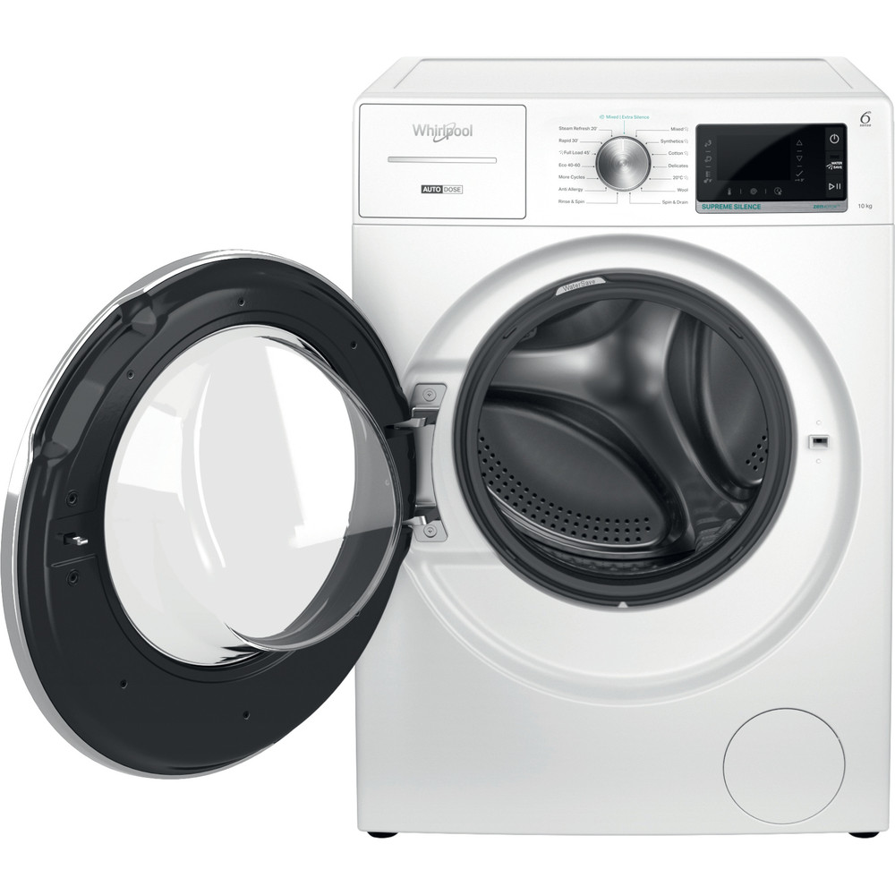 Whirlpool W8 W046WR UK washing machine: 10kg - White