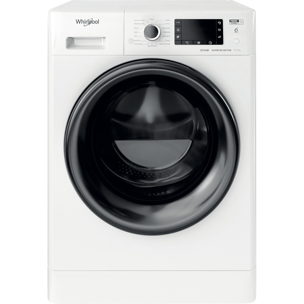 Whirlpool FWDD117168W UK N Washer Dryer 11+7kg 1600rpm - White