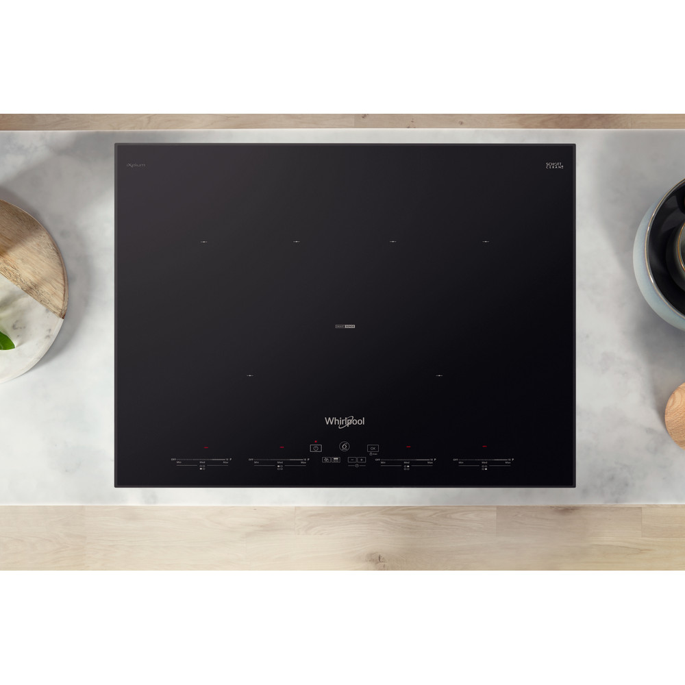 Whirlpool induction glass-ceramic hob - SMO 654 OF/BT/IXL