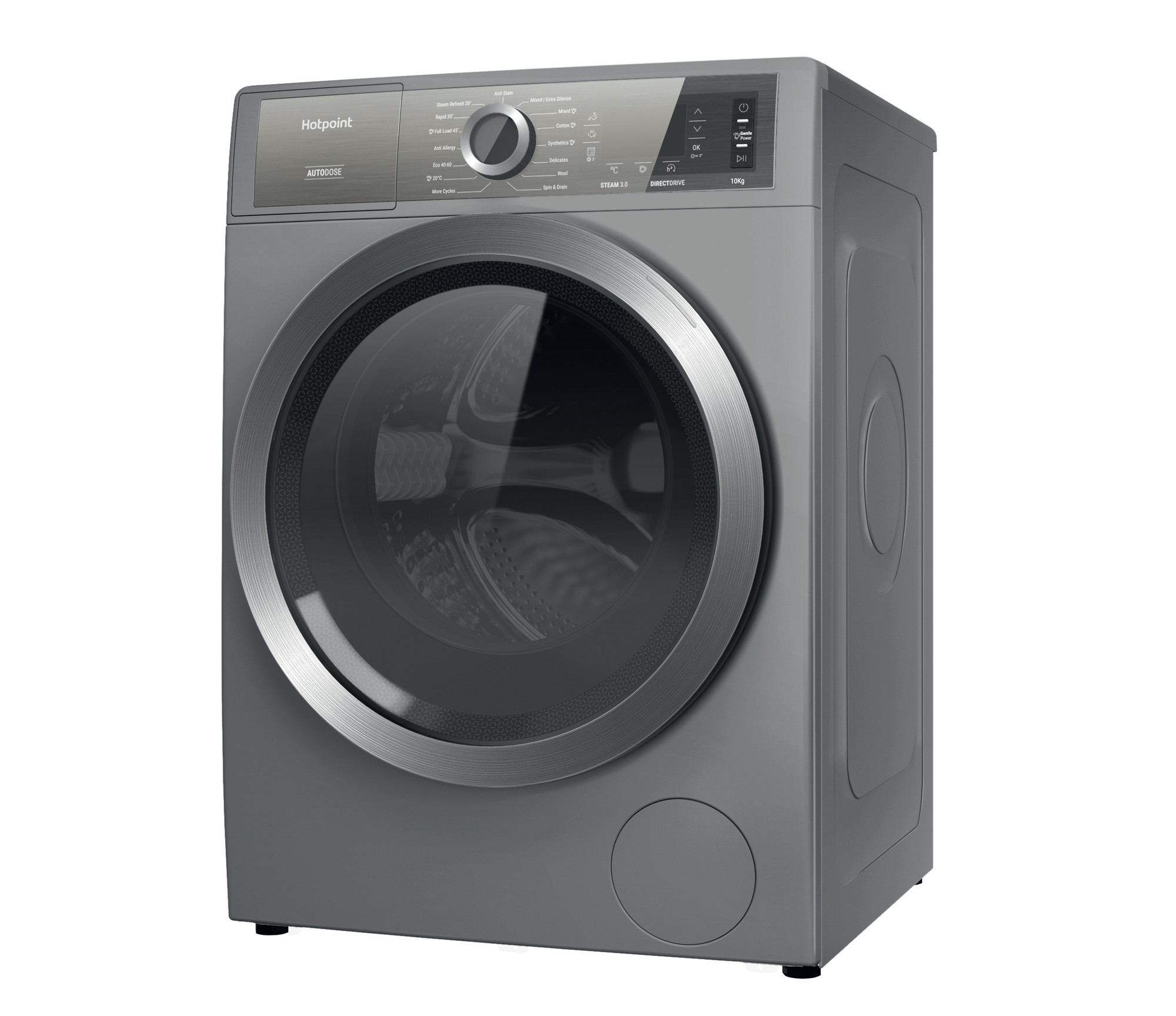 Picture of Hotpoint H8W046SBUK Washing Machine in Silver