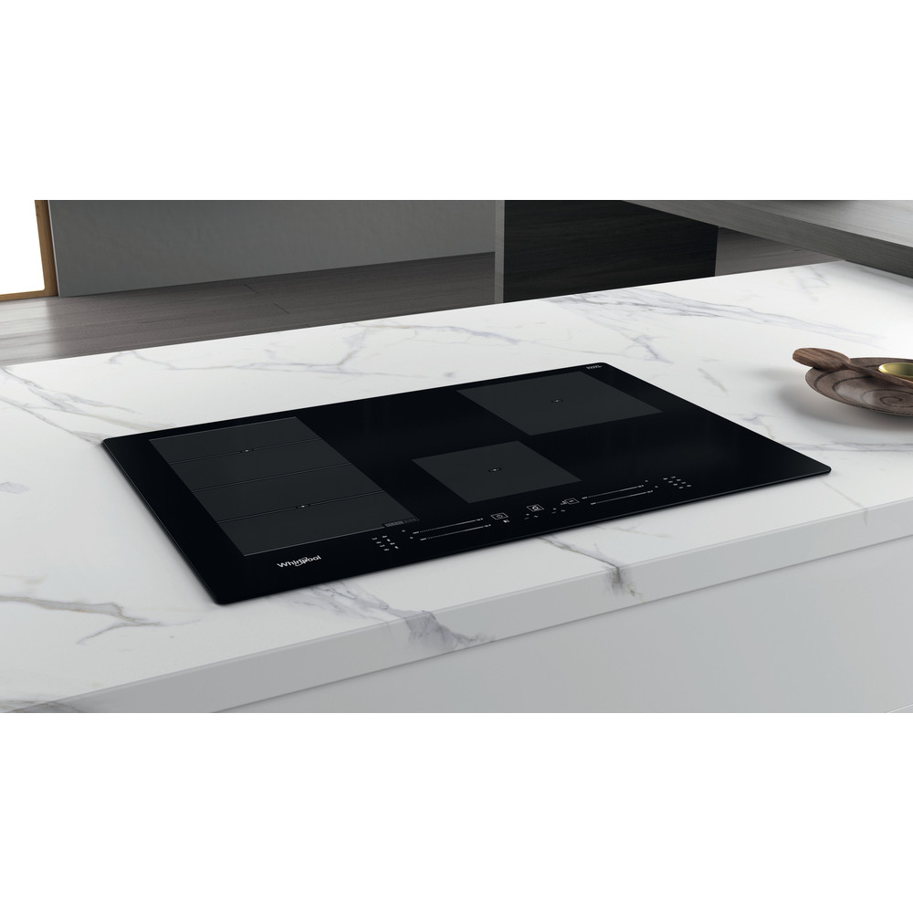 Whirlpool WF S3977 NE Induction Hob 4 Zones 75cm - Black