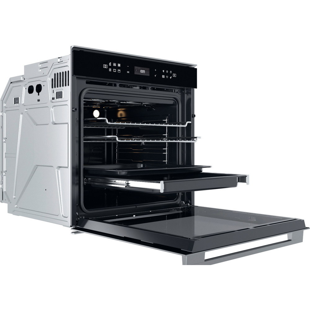 Whirlpool built in electric oven: in Stainless Steel, self cleaning - W7 OM4 4S1 P